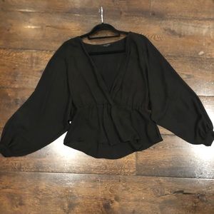 All Saints Black Size Small Blouse